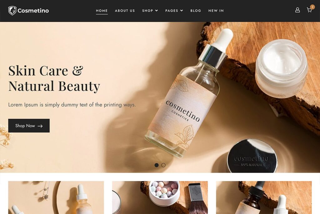 BellizaWP – Cosmetic – Multipurpose eCommerce WordPress Theme