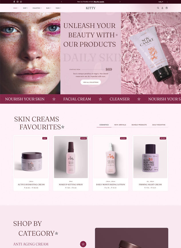 Kitty – 3 – Multipurpose eCommerce Theme