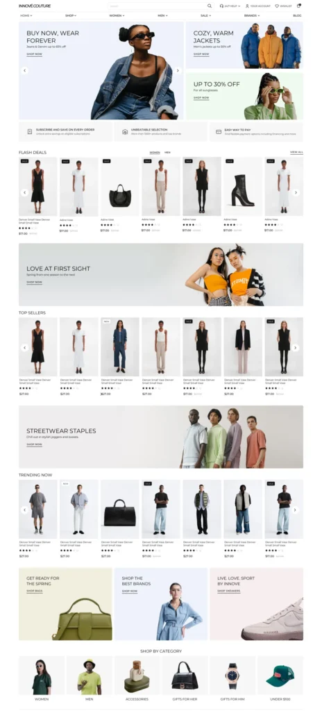 InnovéCouture – Clothing – Standard
