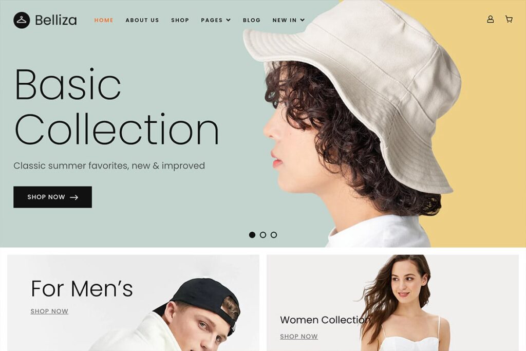 BellizaWP – Clothing- Multipurpose eCommerce WordPress Theme