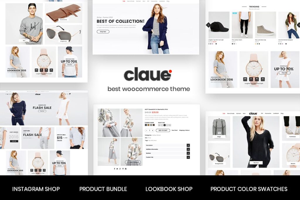 Claue – Clean, Minimal Elementor WooCommerce Them