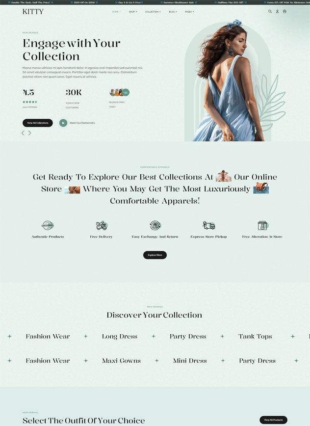 Kitty – 2 – Multipurpose eCommerce Theme